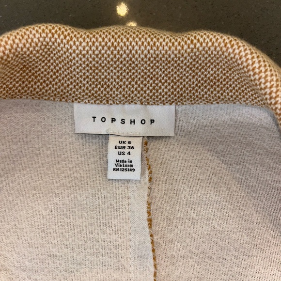 TOPSHOP BLAZER SIZE 4 - Picture 3 of 3